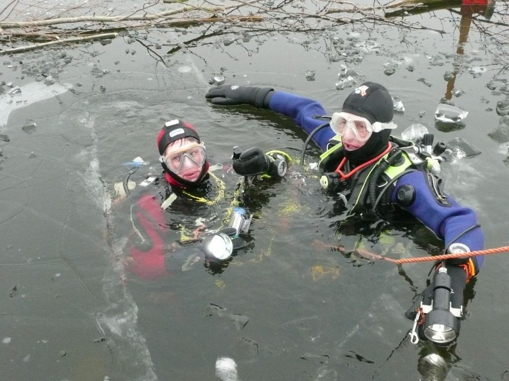 Hans en Annemarie, net weer boven water.